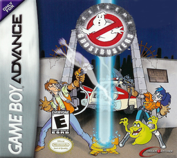 Extreme Ghostbusters: Code Ecto-1 box art for GameBoy Advance